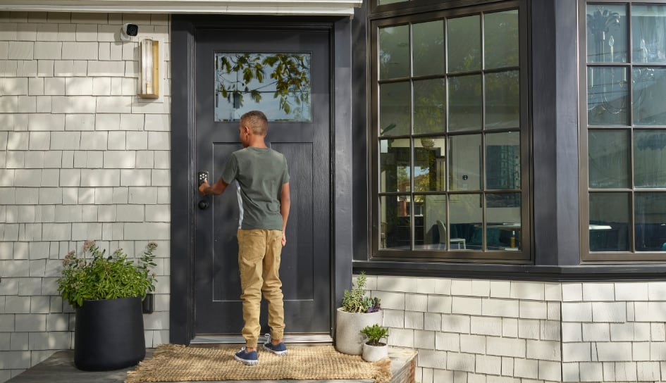 Vivint Smart Lock on home in Erie